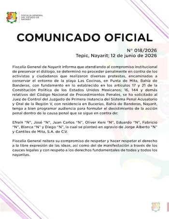 (Imágenes proporcionadas por Efraín López, vocero de Batalla por la Playa)