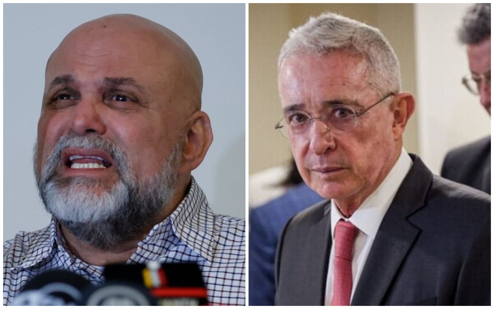 El exjefe paramilitar Salvatore Mancuso se refirió al proceso del expresidente Álvaro Uribe, que es investigado por las masacres de El Aro, La Granja y el crimen del defensor de derechos humanos, Jesús María Valle - crédito crédito Mauricio Dueñas Castañeda/EFE - Colprensa