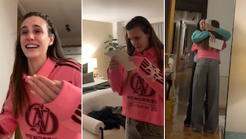 Macarena Achaga mostró intensas emociones