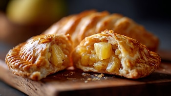 Los pastes de piña combinan