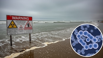 Cinco playas turísticas de EEUU bajo alerta sanitaria por bacterias fecales en el agua