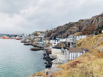 Las casas de colores brillantes