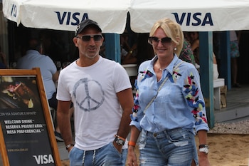 El periodista y la panelista