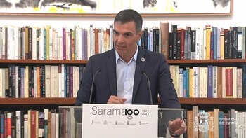 El presidente español, Pedro Sánchez