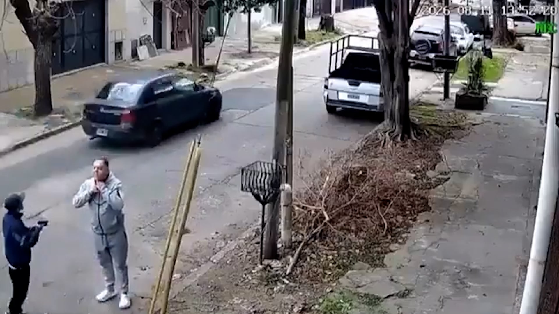 Las imágenes de la cámara de seguridad
