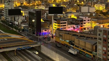 Zona afectada en Surquilllo