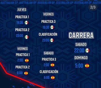 Horarios en México para el