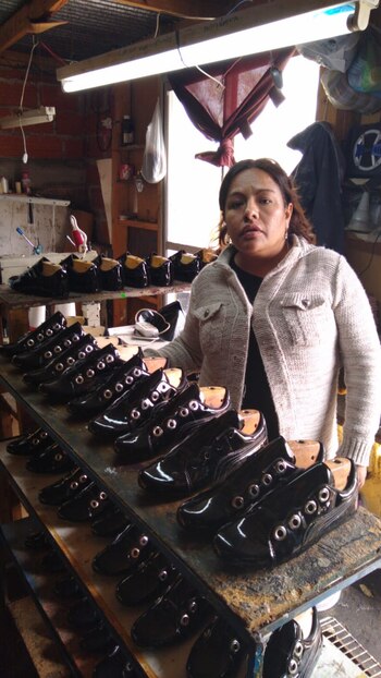 Litzet era maestra en Perú