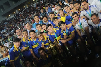 Boca campeón copa evo 2022 vs river