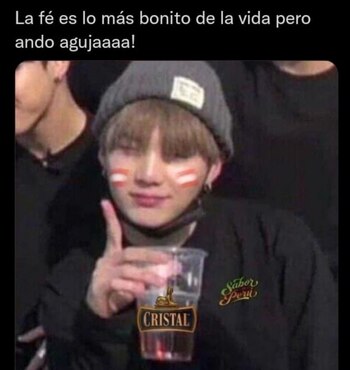 Memes sobre BTS en Perú.