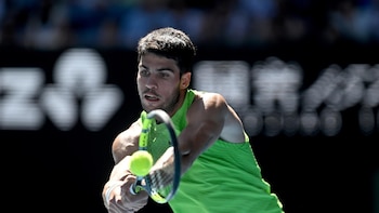 Alcaraz sigue creciendo en Australia