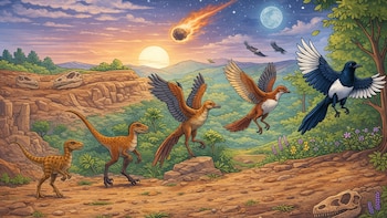 Qué tienen en común las aves y los dinosaurios: la respuesta está en sus genes dormidos, según la ciencia