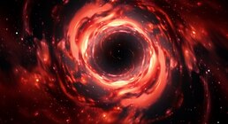 El agujero negro que destrozó una estrella gigante y produjo un destello cósmico sin precedentes