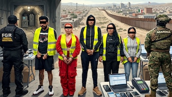 Túneles, vehículos y terminales de pago: las herramientas de la red de “La Tía” para trasladar migrantes a EEUU y mover dinero