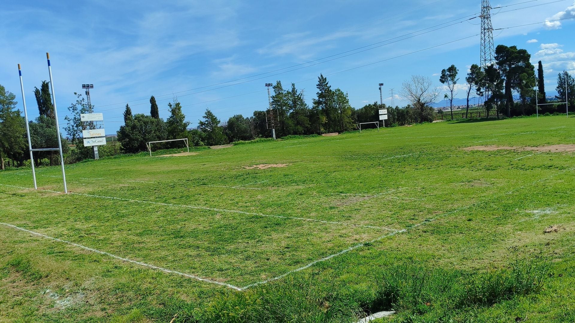 Campo de rugby del Horta. (Cedida)