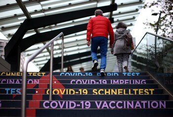 Entrada a un centro de