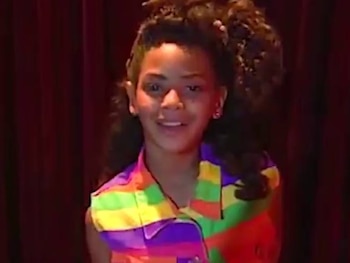 Beyoncé mostró su talento para el canto desde una edad temprana. (Captura de video)
