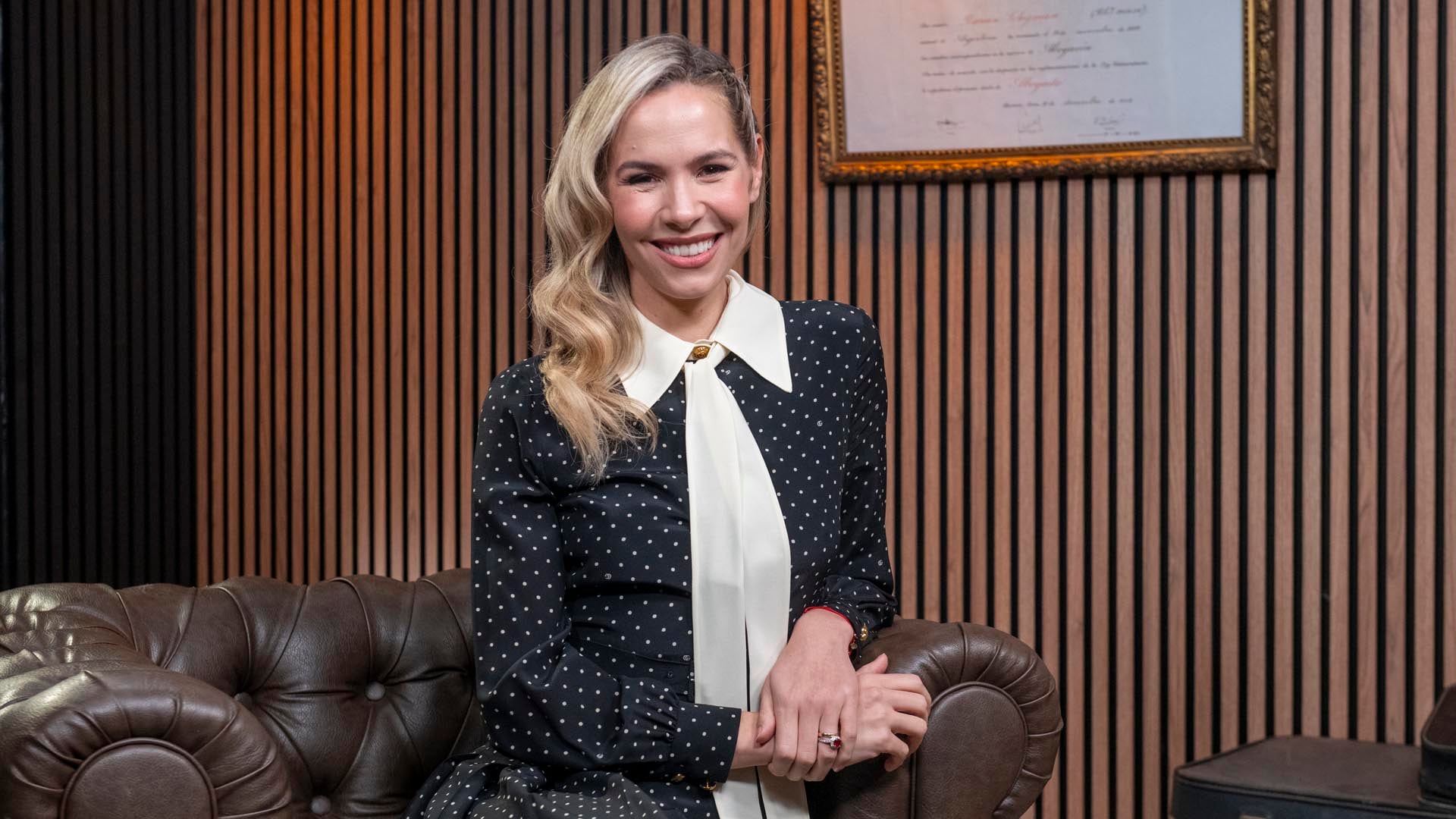 Elina Costantini explicó que llamó Kahlo a su hija en homenaje a Frida Kahlo, mientras que su marido eligió Milagro por el pedido que le hicieron a la Virgen de Guadalupe. (Adrián Escandar)