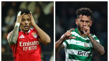 Richard Ríos marcó gol con Benfica, pero Luis Javier Suárez se llevó el premio mayor: Sporting Lisboa jugará la Champions