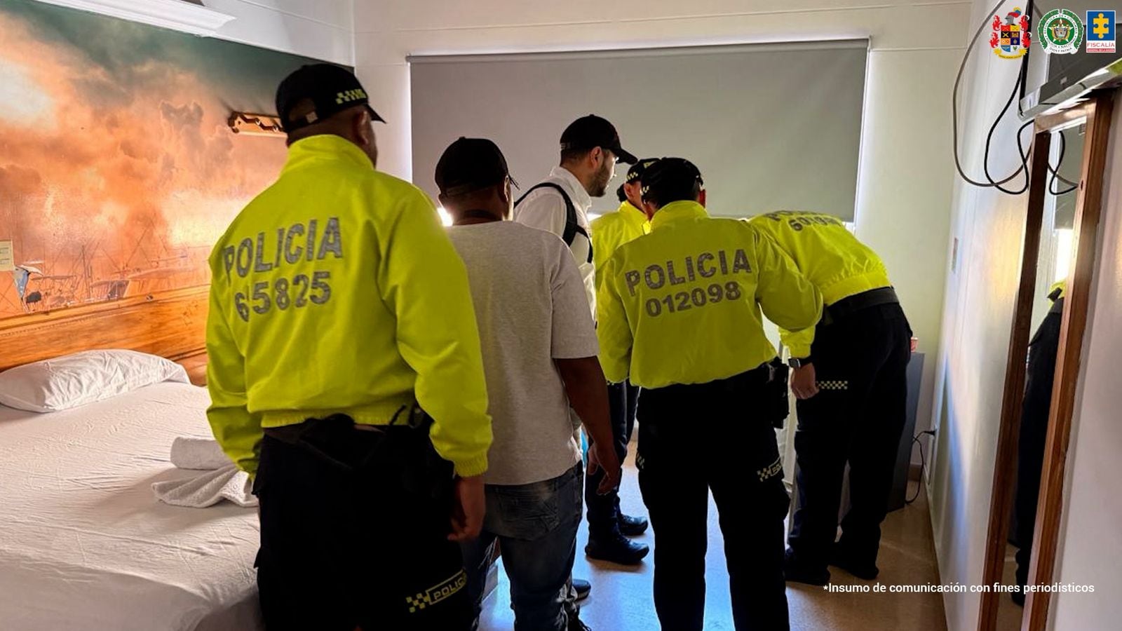 Por orden de las autoridades, el inmueble y el motel quedarán bajo gestión de la SAE, encargada de estos activos por mandato de la Fiscalía hasta que se defina su situación legal definitiva - crédito Fiscalia