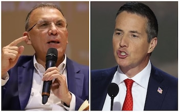 El aspirante presidencial se reunió