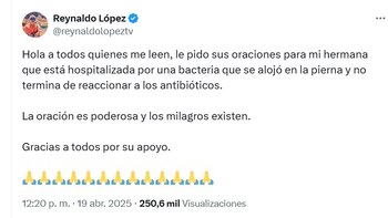 Médicos dejan la herida abierta