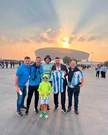 Dario Benedetto en Qatar para