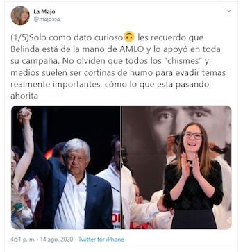 Algunos usuarios equipararon el romance