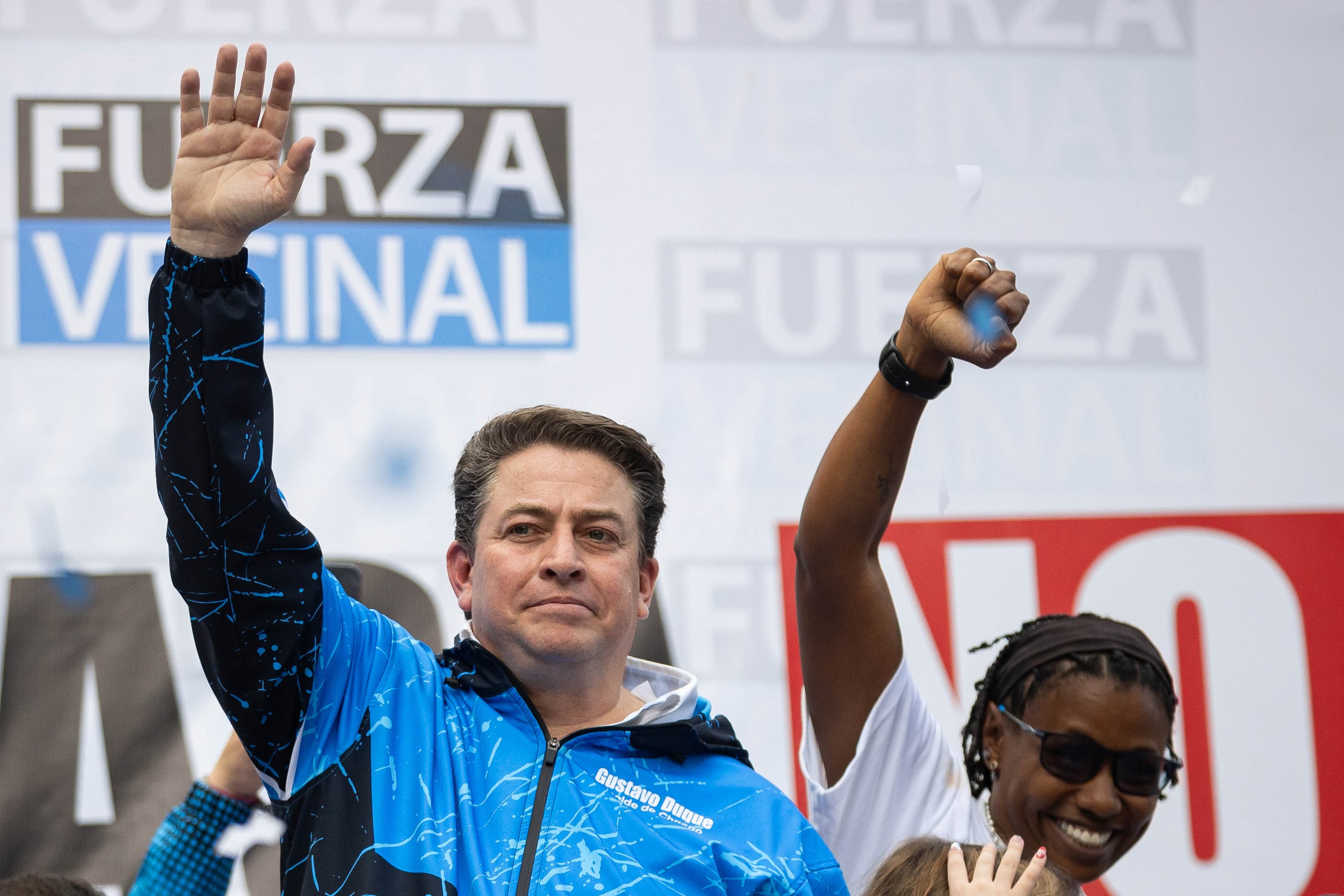 El alcalde de municipio Chacao, Gustavo Duque (EFE/ Ronald Peña R/Archivo)