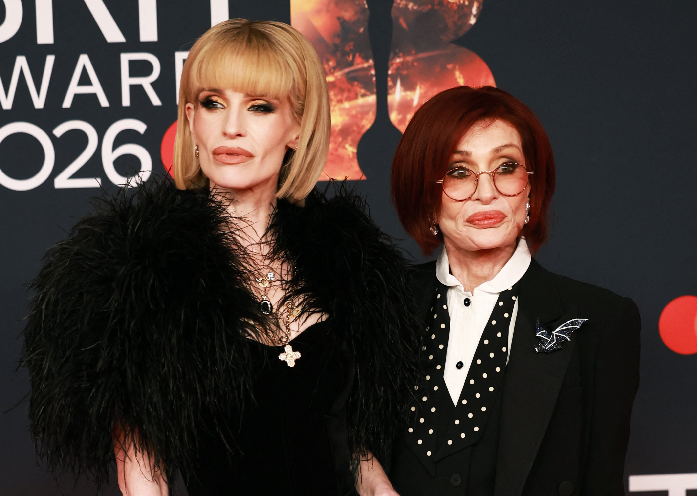 Sharon Osbourne respaldó la explicación de su hija Kelly y dijo que no puede comer en medio del duelo (REUTERS/Temilade Adelaja)