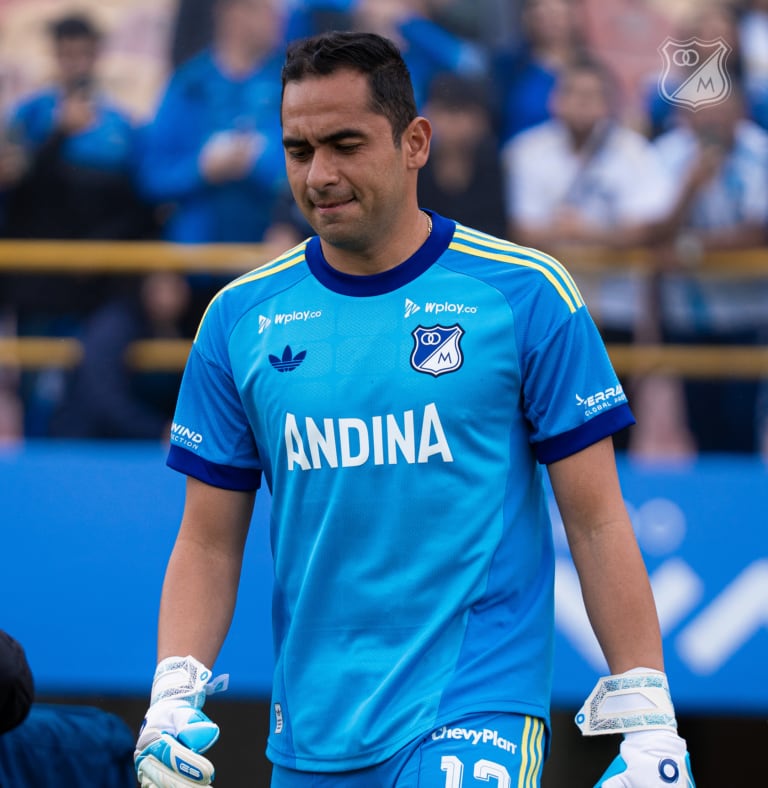 El portero proveniente del Once Caldas será baja para el juego ante Junior-crédito Millonarios FC
