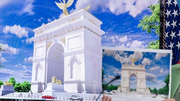 La Casa Blanca presentó los planes de Donald Trump para construir un arco del triunfo en Washington