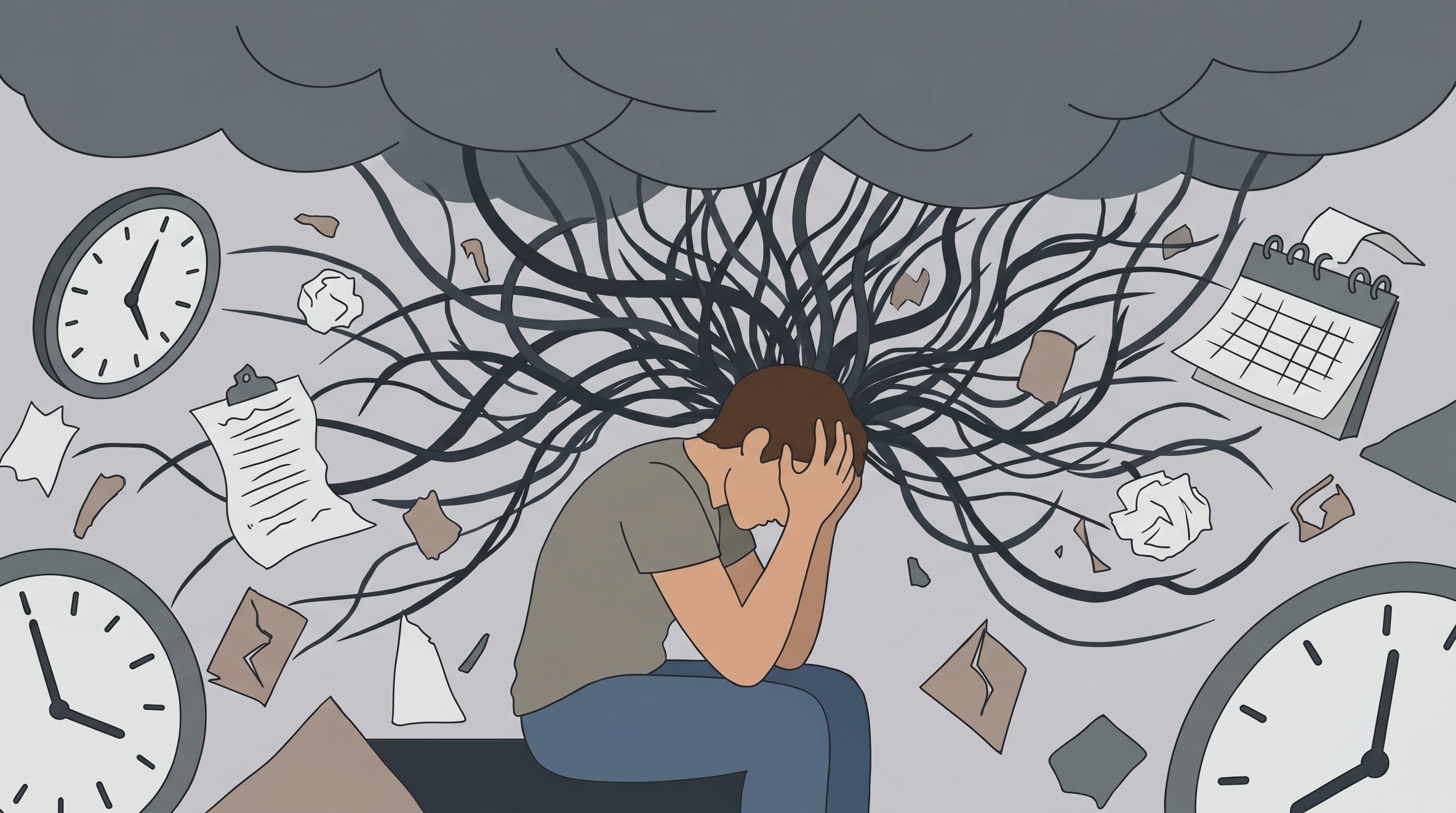 Marina Mammoliti analiza la ansiedad como uno de los grandes desafíos de la salud mental en la actualidad (Imagen Ilustrativa Infobae)