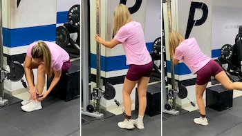 Método peculiar de entrenamiento sorprende