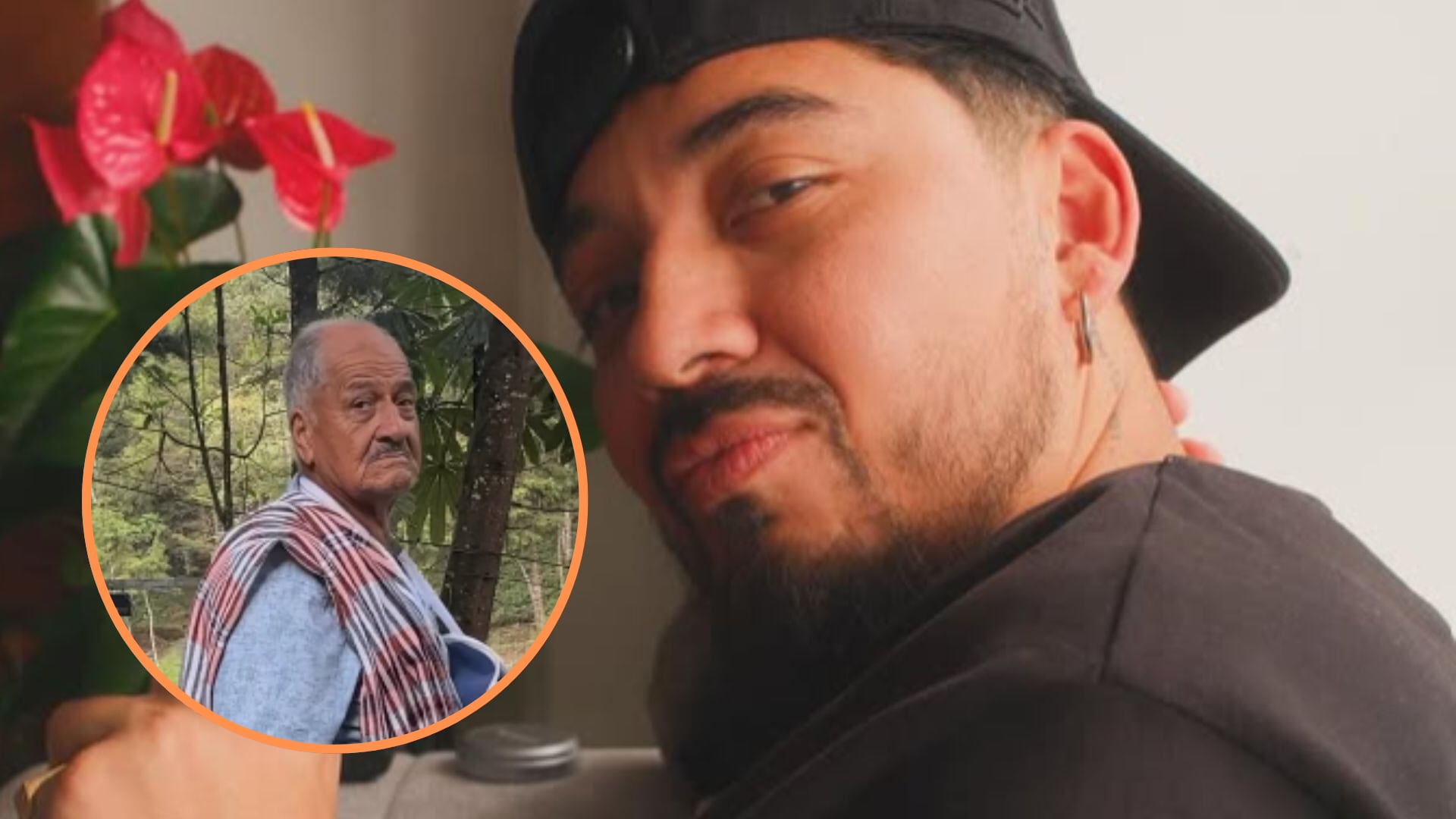 El comediante apareció en redes sociales para despedirse de su abuelo con un sentido mensaje, esto luego de que horas antes asegurara que su familiar estaba pasando por un mal momento - crédito @lokilloflorez/ Instagram