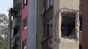 Así quedó el interior del