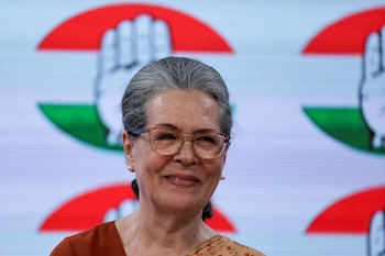 Sonia Gandhi en 2024 (REUTERS/Anushree Fadnavis)