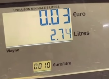 El precio de la gasolina