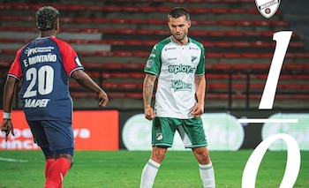 Deportivo Cali ganó su primer partido y perdió en su debut como visitante en la Liga BetPlay II-2026 - crédito Deportivo Cali
