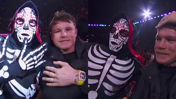 Canelo Álvarez aparece en la