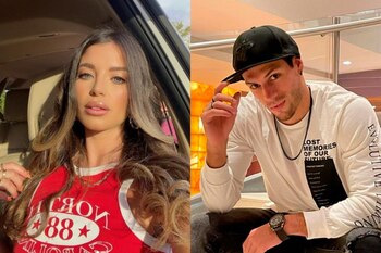 Flavia y Patricio graban divertidos