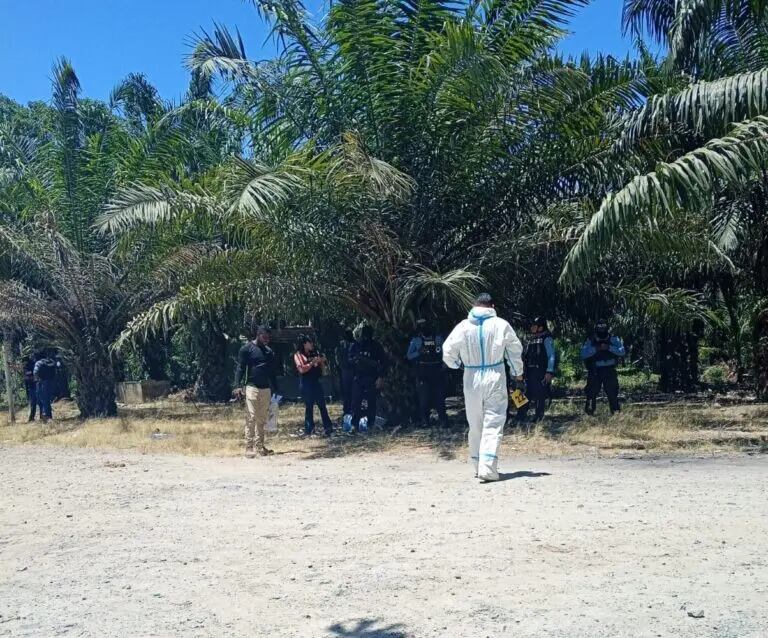 La masacre dejó 20 personas muertas en una finca de palma africana. (FOTO: Tu Nota)