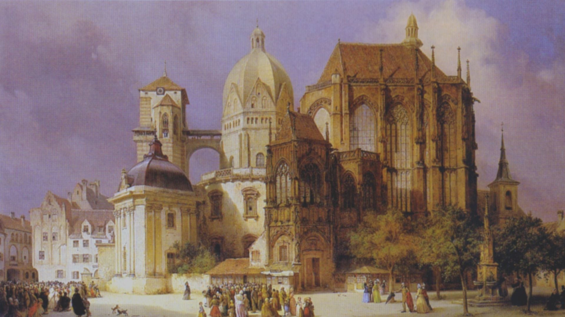 Más de 30 monarcas alemanes fueron coronados en la Catedral de Aquisgrán, consolidando su papel central en el Sacro Imperio Romano Germánico (foto: Wikipedia)