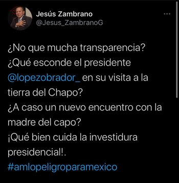 el líder nacional del PRD