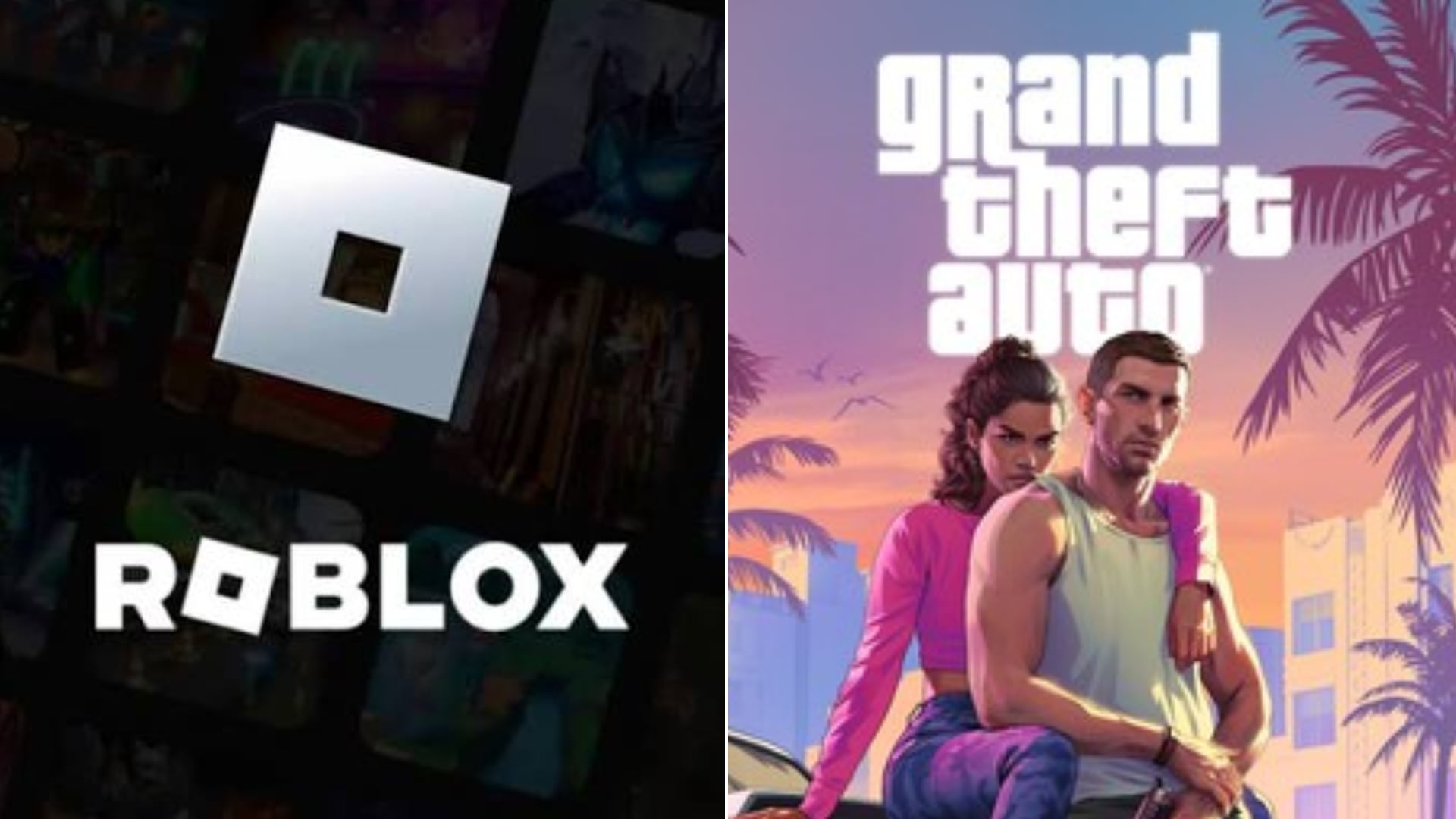 El lanzamiento de GTA 6 podría beneficiar a Roblox debido a que muchos no podrán adquirirlo por restricciones de edad. (Roblox - Rockstar)