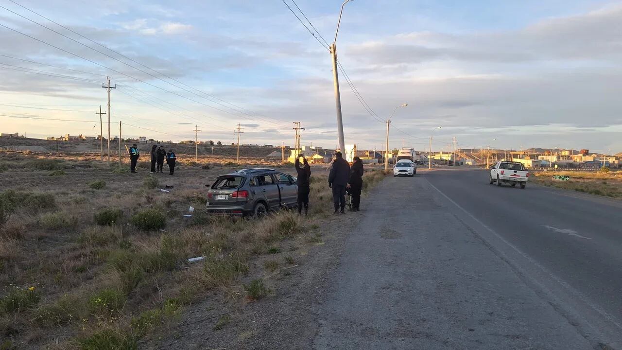 La prueba de alcoholemia al conductor arrojó un resultado de 1 coma 66 gramos por litro de alcohol en sangre (Fotos: Facebook)