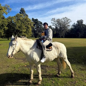 Alex Caniggia mostró cómo vivió