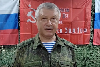 El teniente general Vladimir Alekseyev