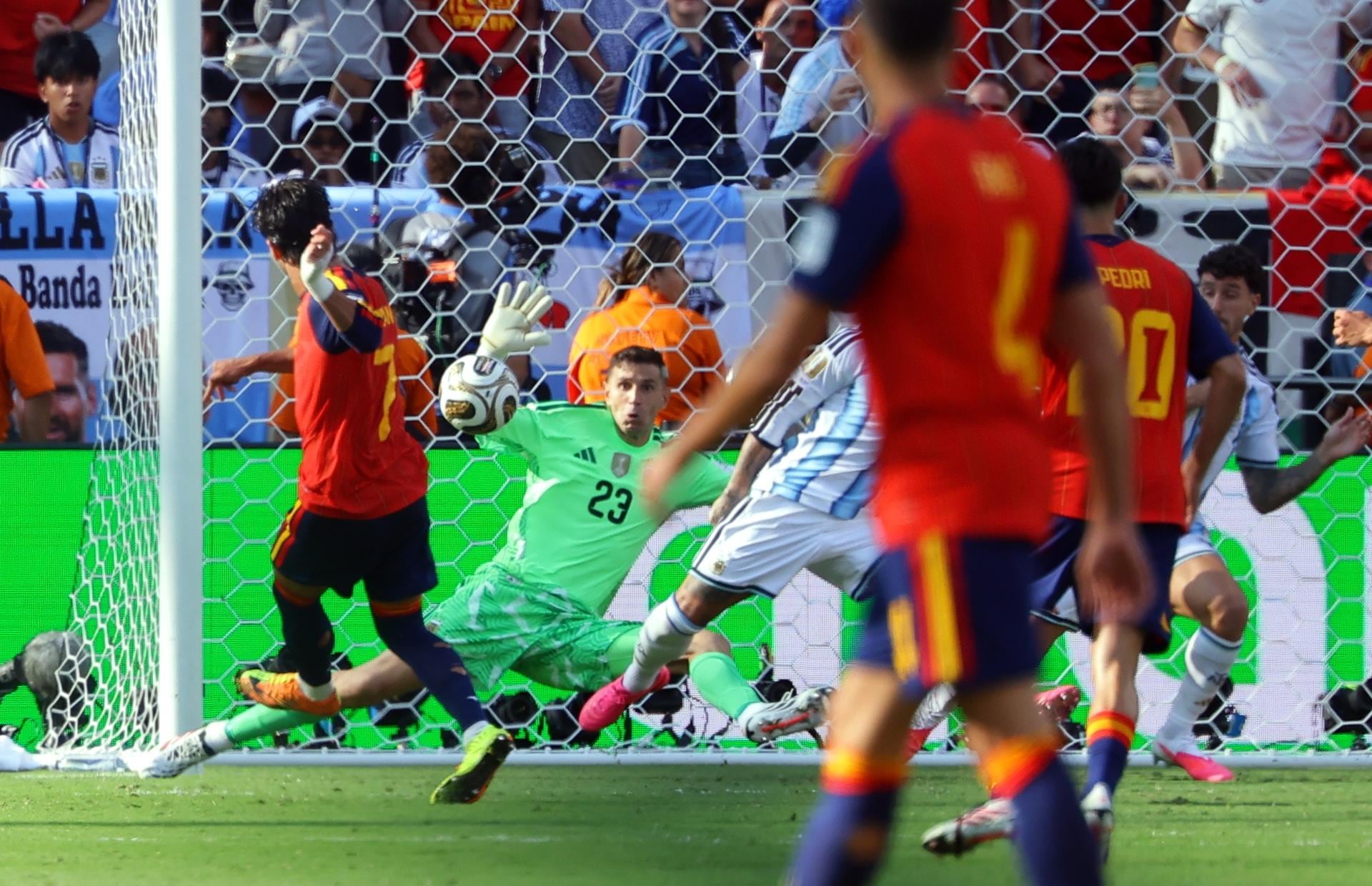Las estadísticas de la final del Mundial: ni un remate a puerta de Argentina y España supera un récord de la campeona de 2010