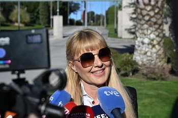 La actriz Cayetana Guillén Cuervo